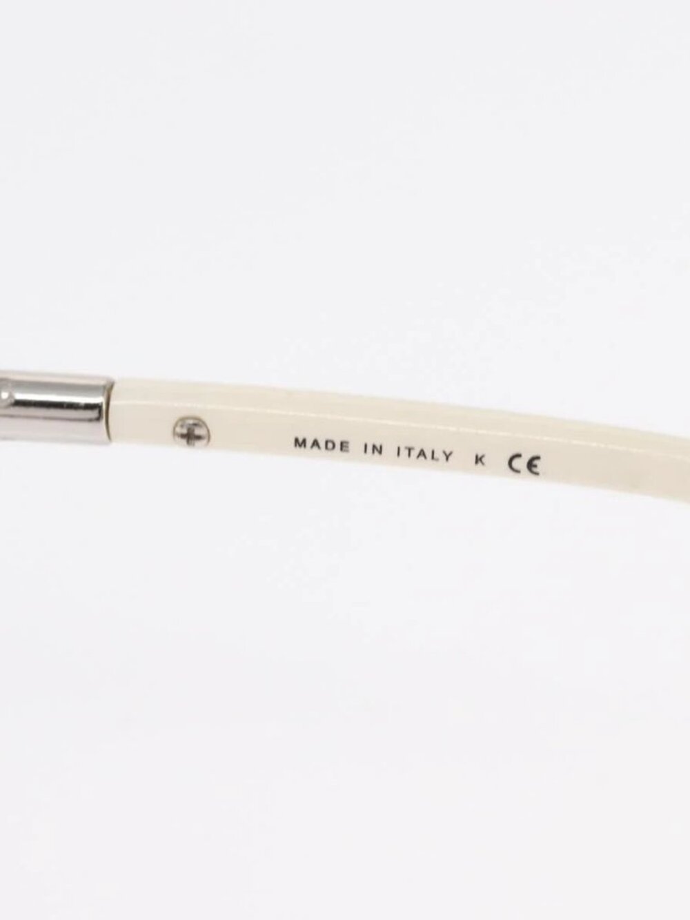 CHANEL Sunglasses plastic White CC Auth BA9081 - Picture 9 of 11